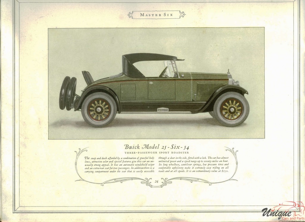 1925 Buick Prestige Brochure Page 14